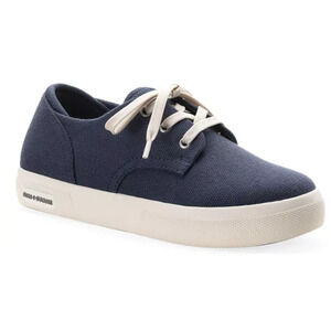 Sun + Stone Big Boys Kiva Sneaker Navy 5M